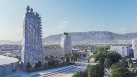 Rendu indicatif © Anderegg-Rinaldi & Architectes Associés Rendu indicatif © Anderegg-Rinaldi & Architectes Associés