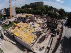 Vue aérienne "EMS Coccinelle" - © Anderegg-Rinaldi & Architectes Associés Vue aérienne "EMS Coccinelle" - © Anderegg-Rinaldi & Architectes Associés