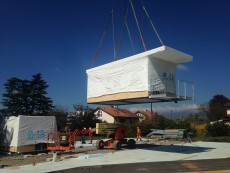 Logements étudiants modulaires en bois